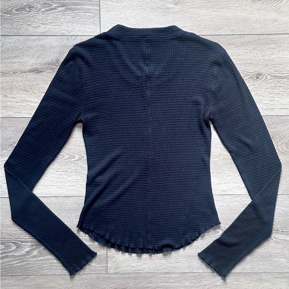 Intimately Free People One Of The Girls Long Sleeve Waffle Knit Thermal - Picture 14 of 15